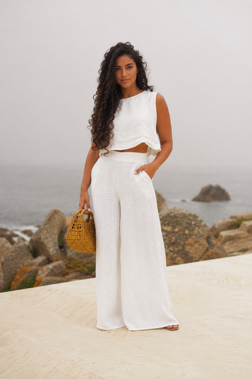 Conjunto Top Curto Mare