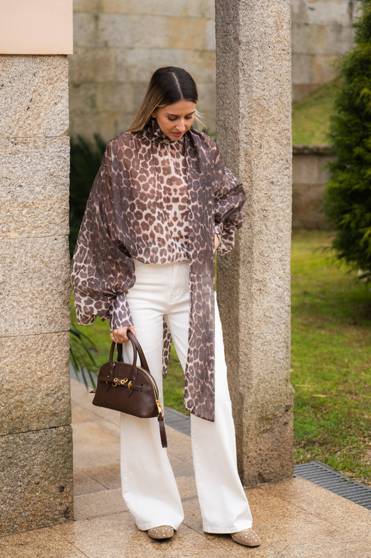 Blusa animal print