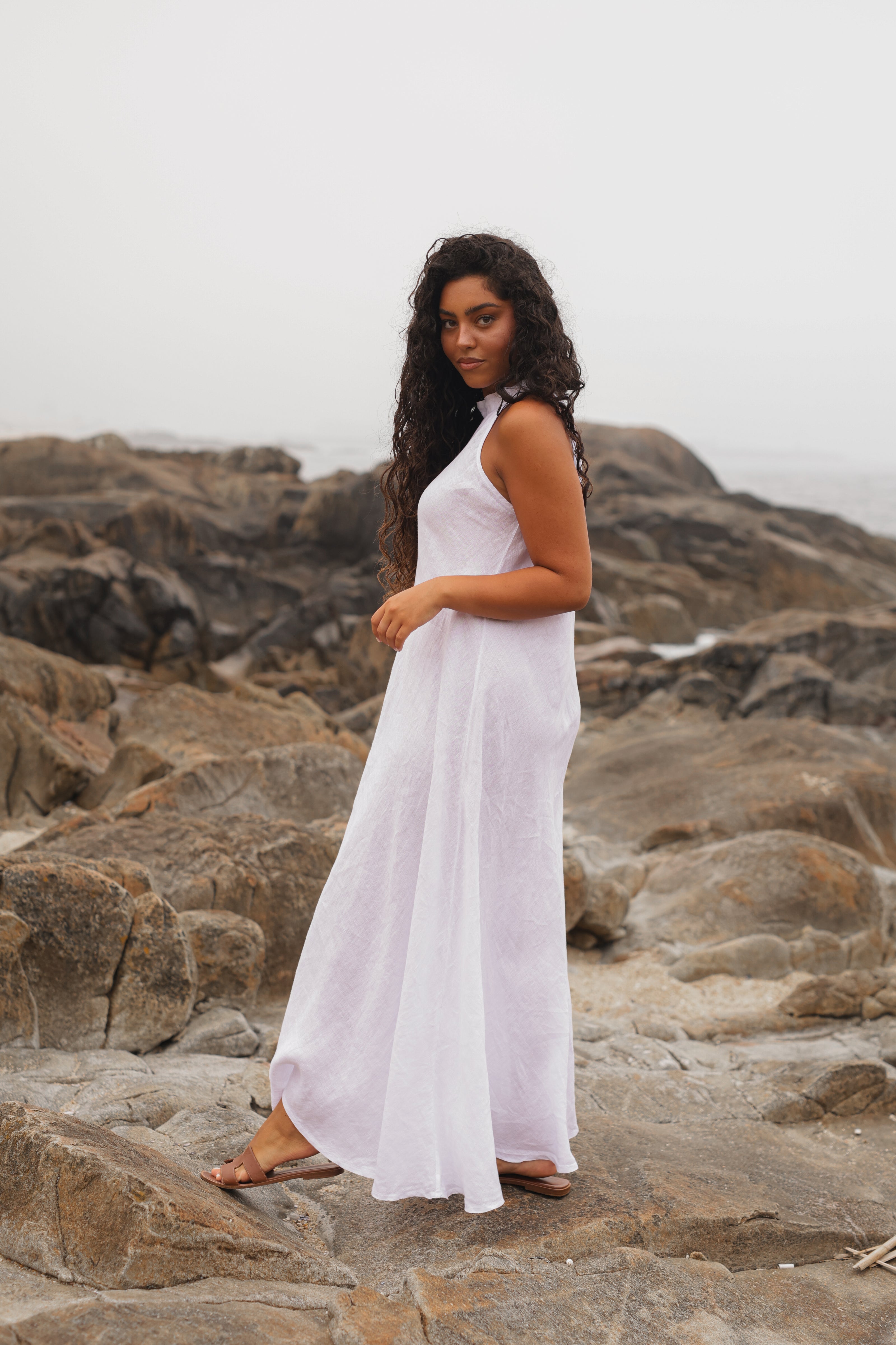 Vestido Linho Mare