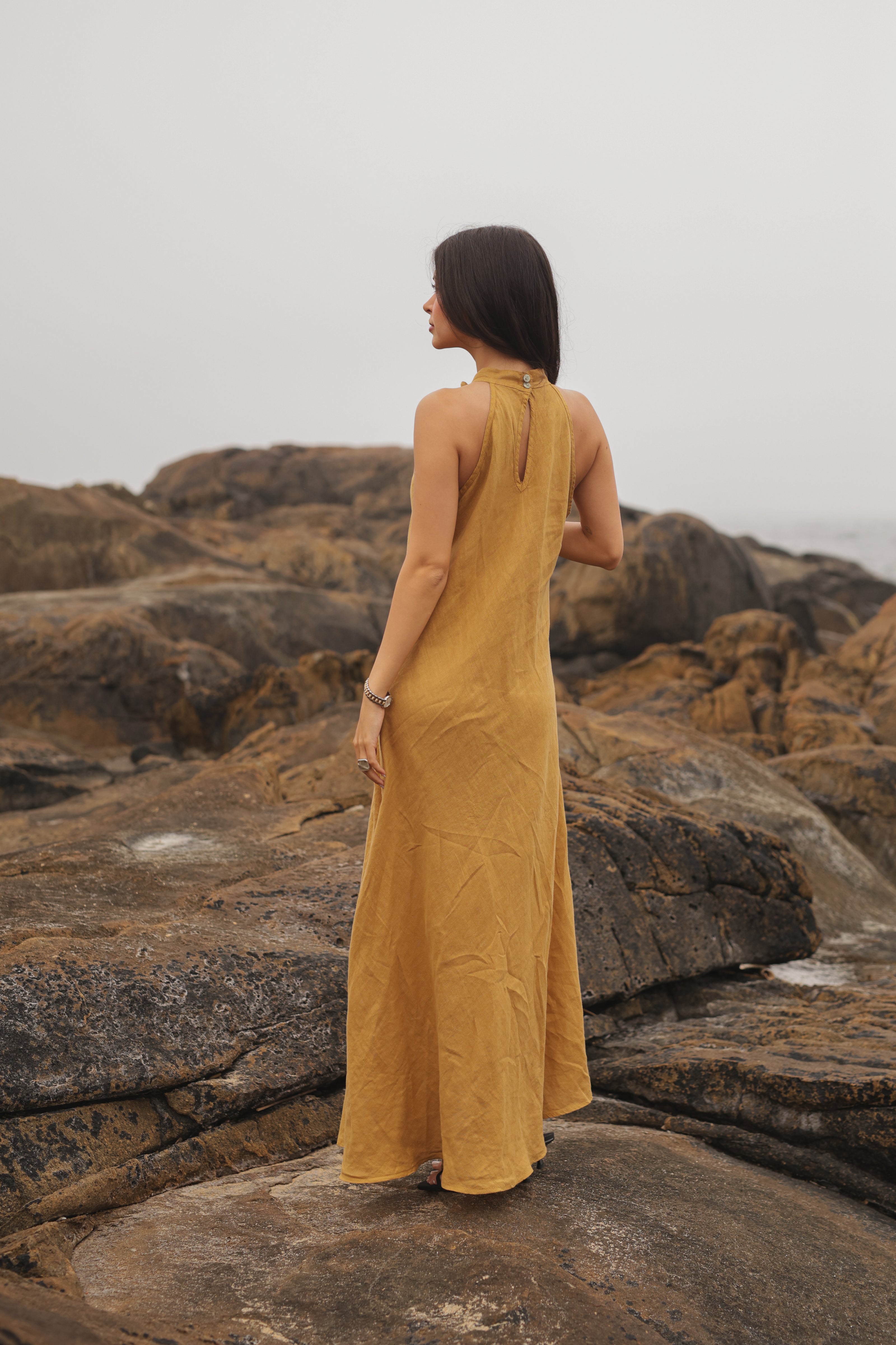 Vestido Linho Mare
