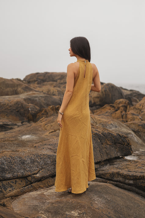 Vestido Linho Mare