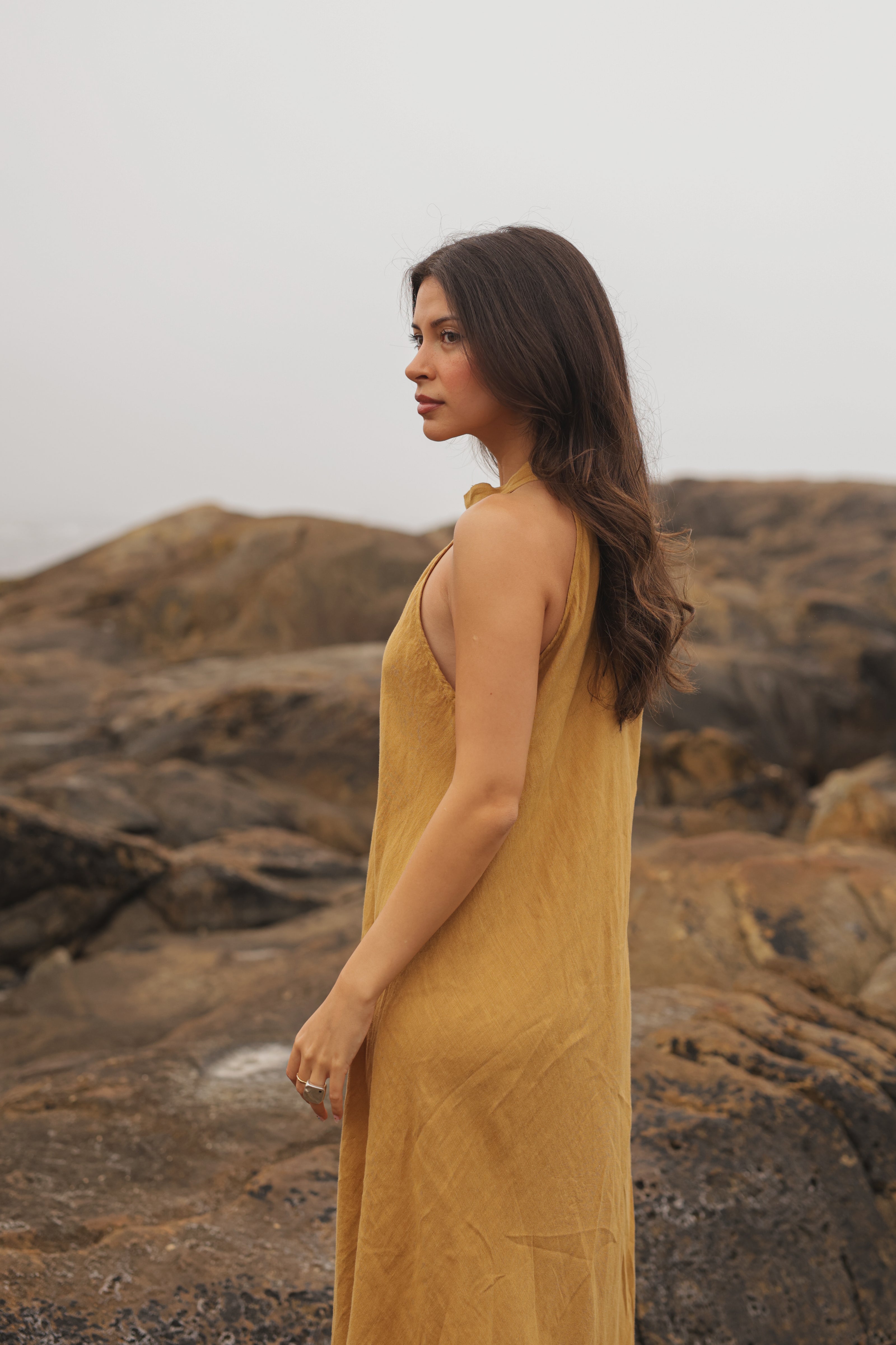 Vestido Linho Mare