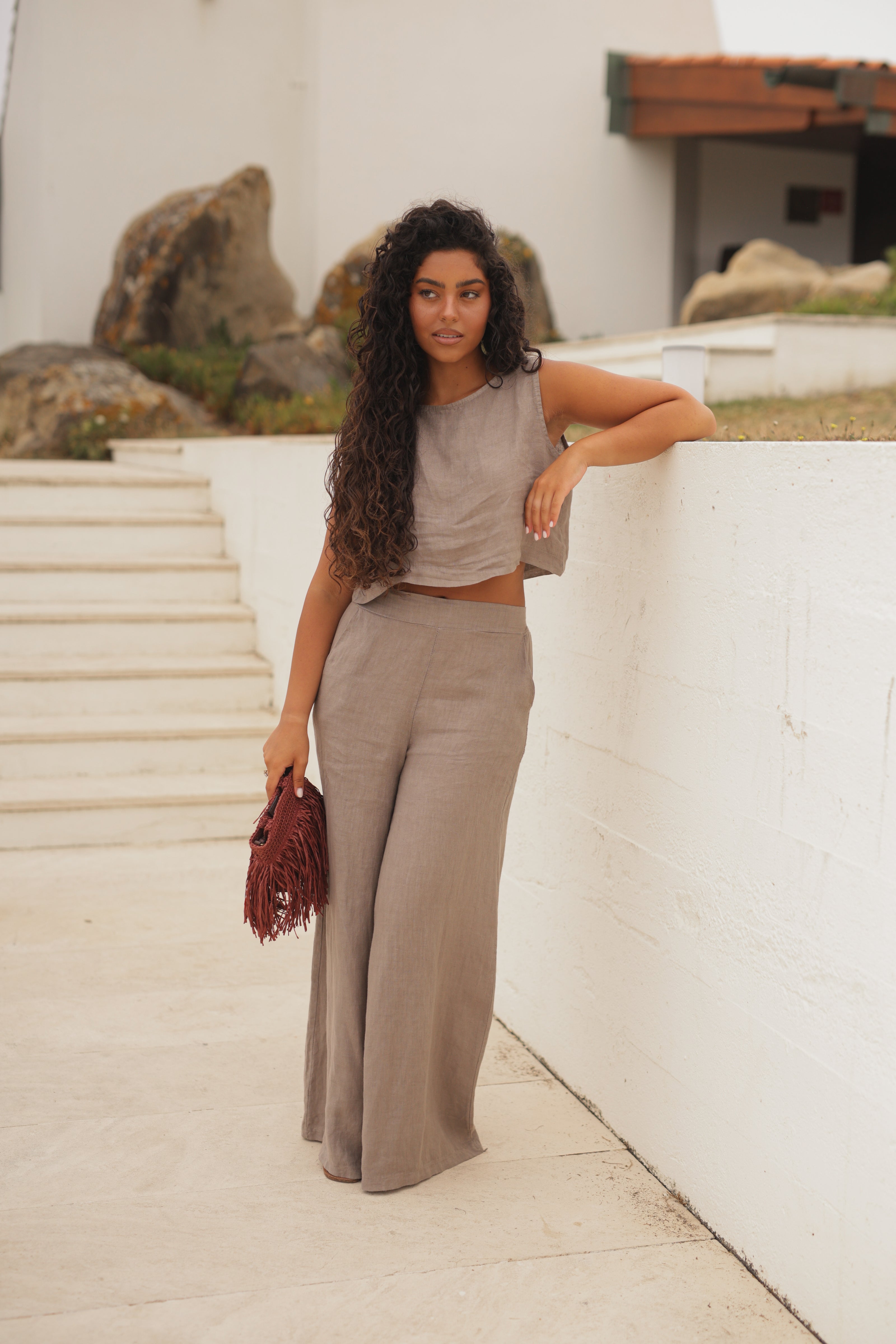 Conjunto Top Curto Mare