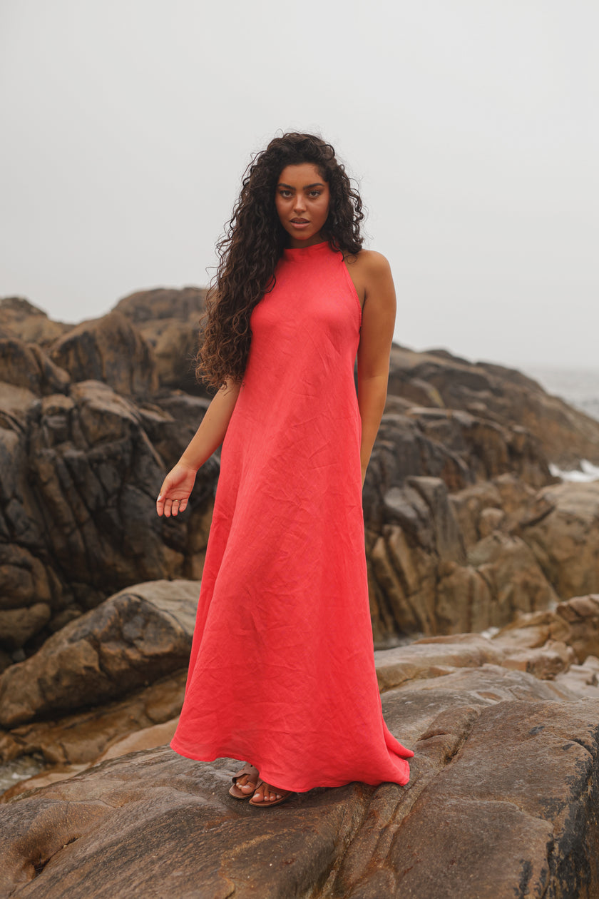 Vestido Linho Mare