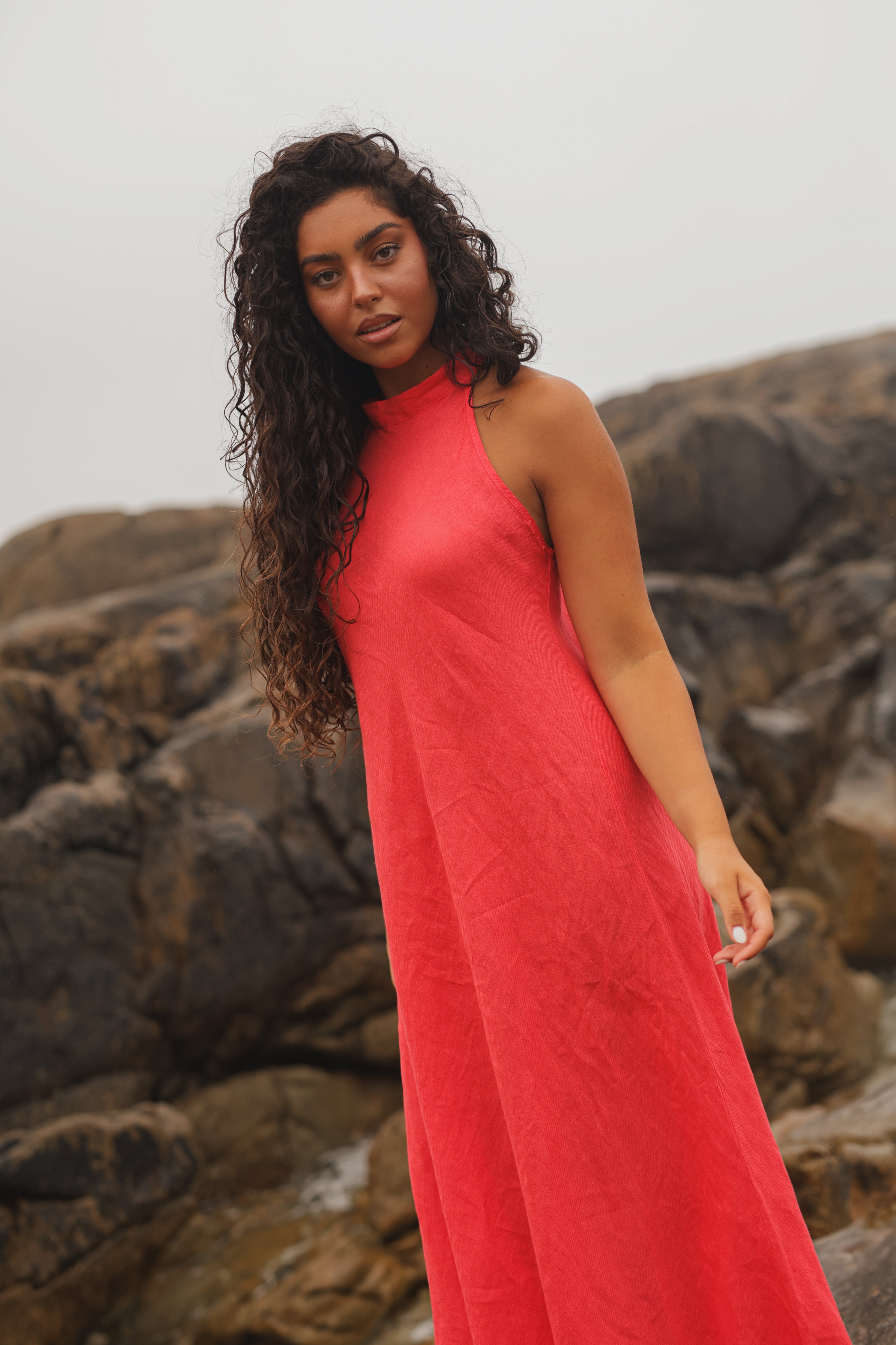 Vestido Linho Mare