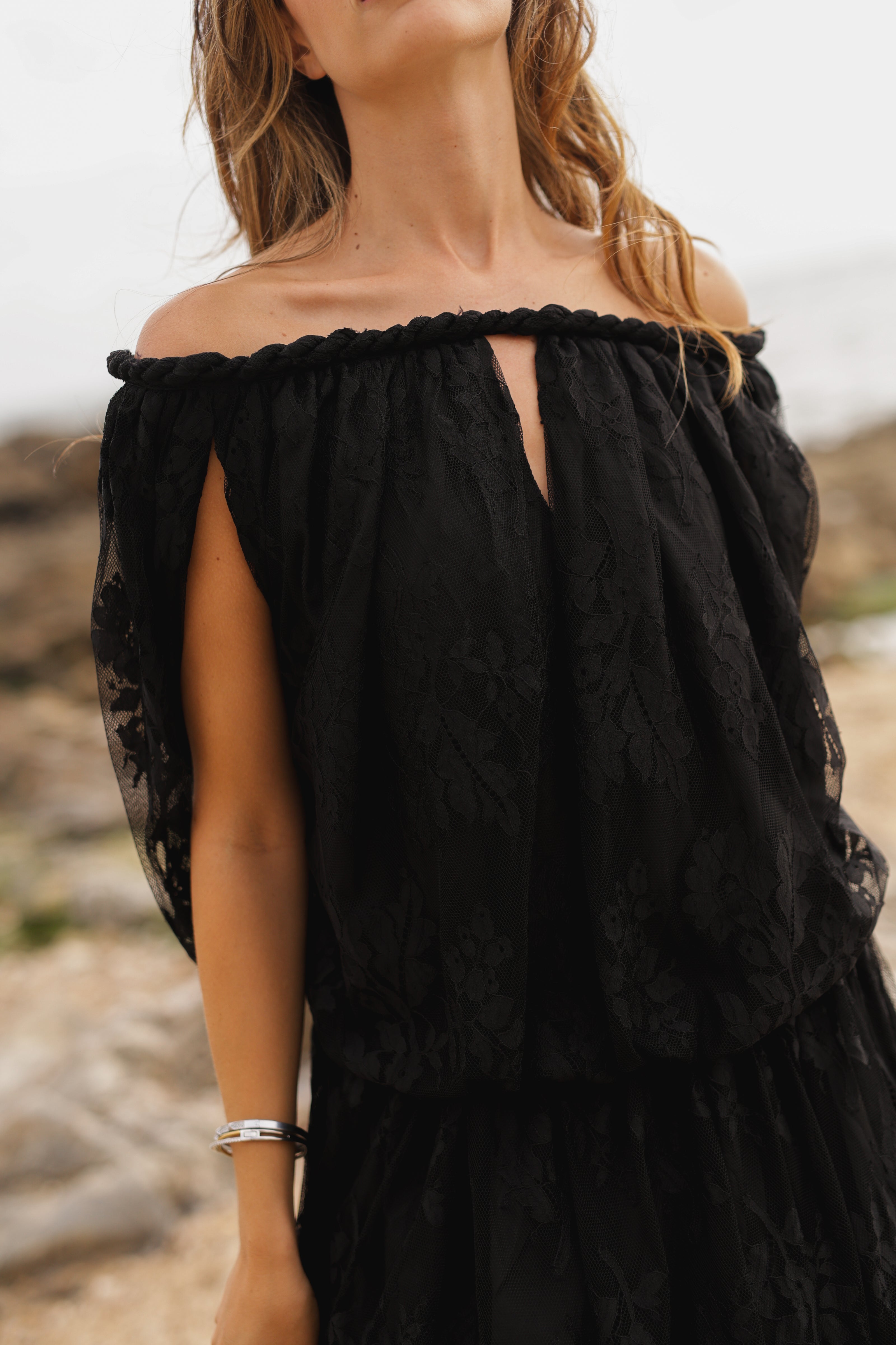Vestido Comprido Renda