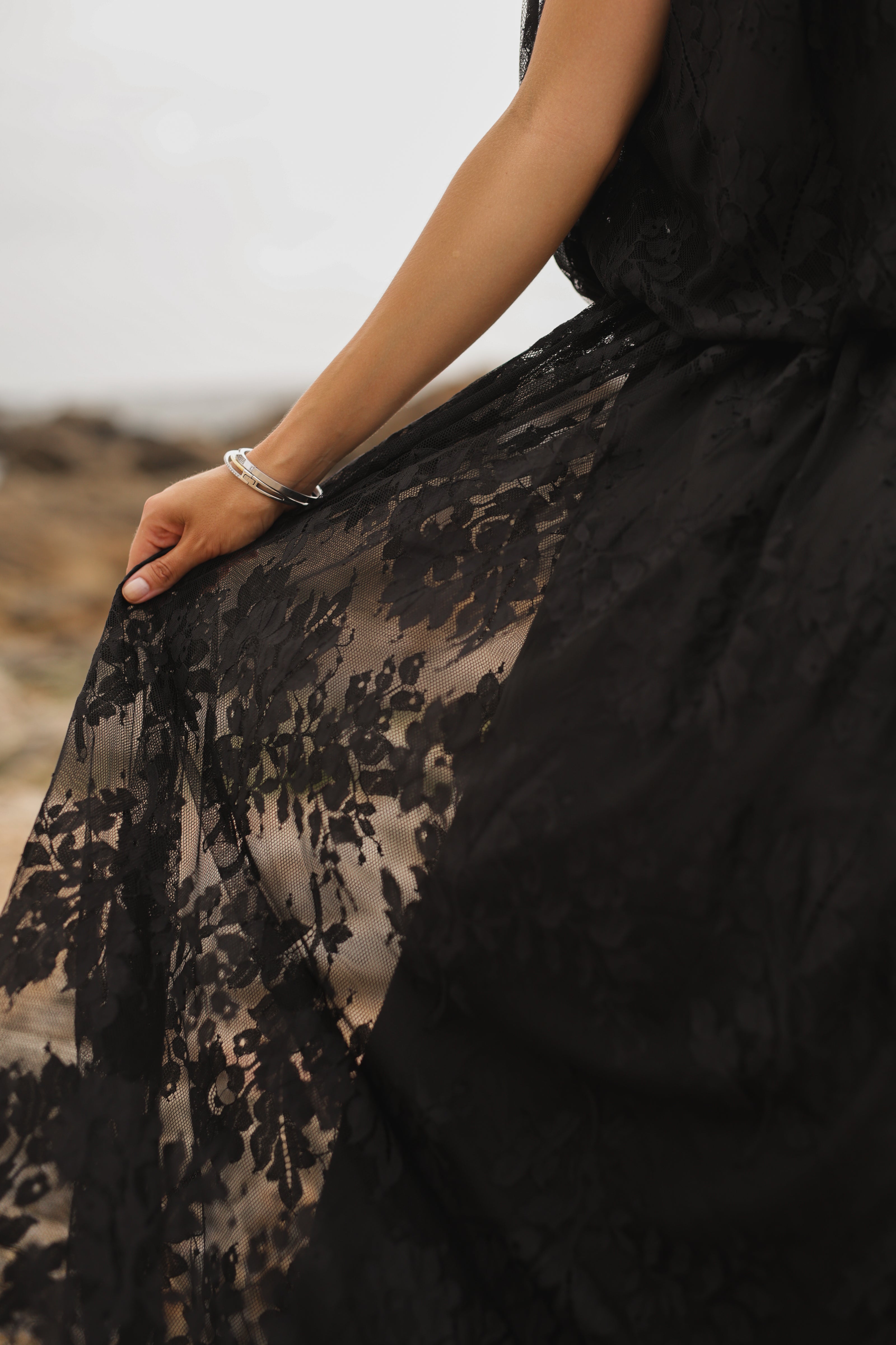 Vestido Comprido Renda