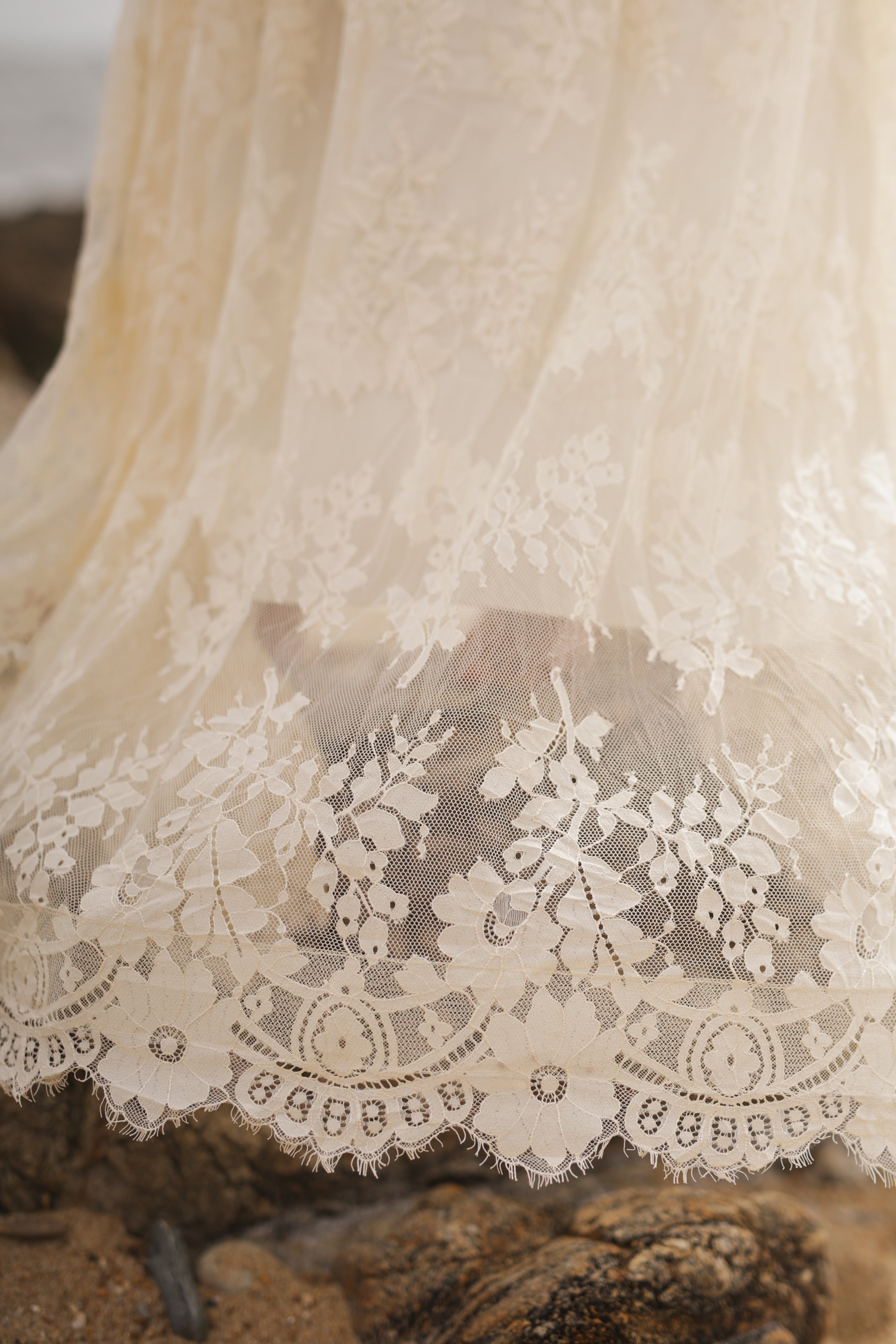 Vestido Comprido Renda