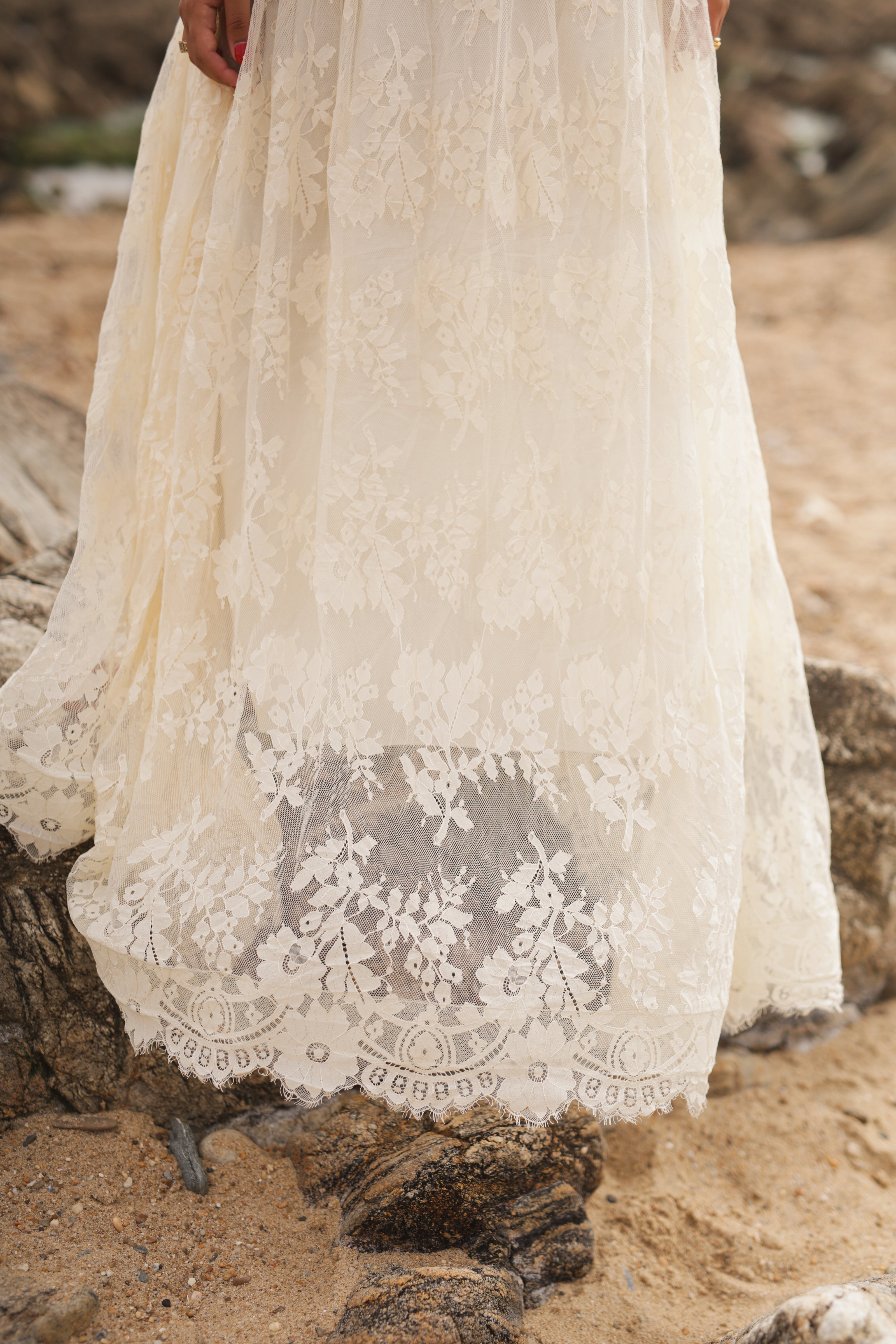 Vestido Comprido Renda