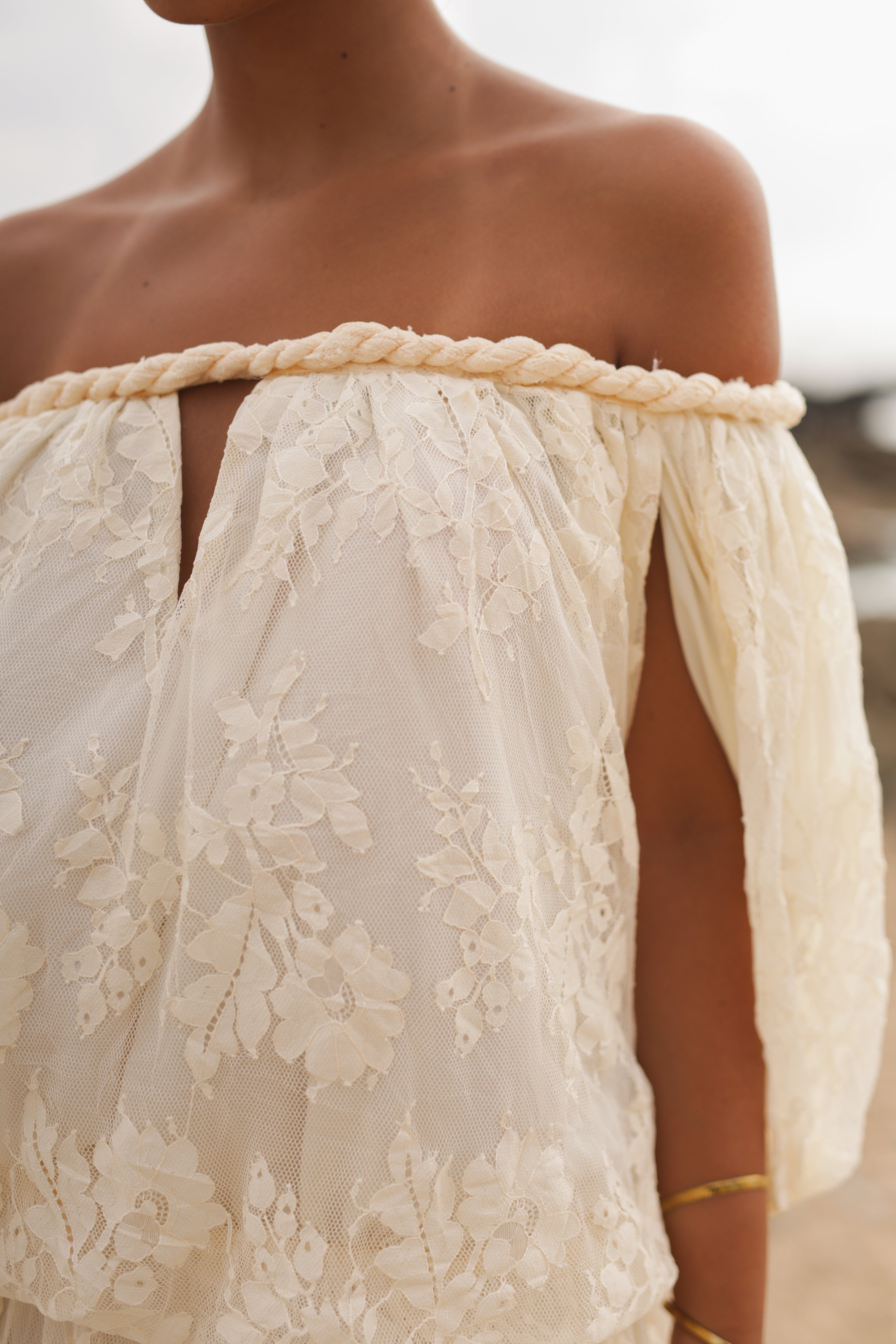 Vestido Comprido Renda