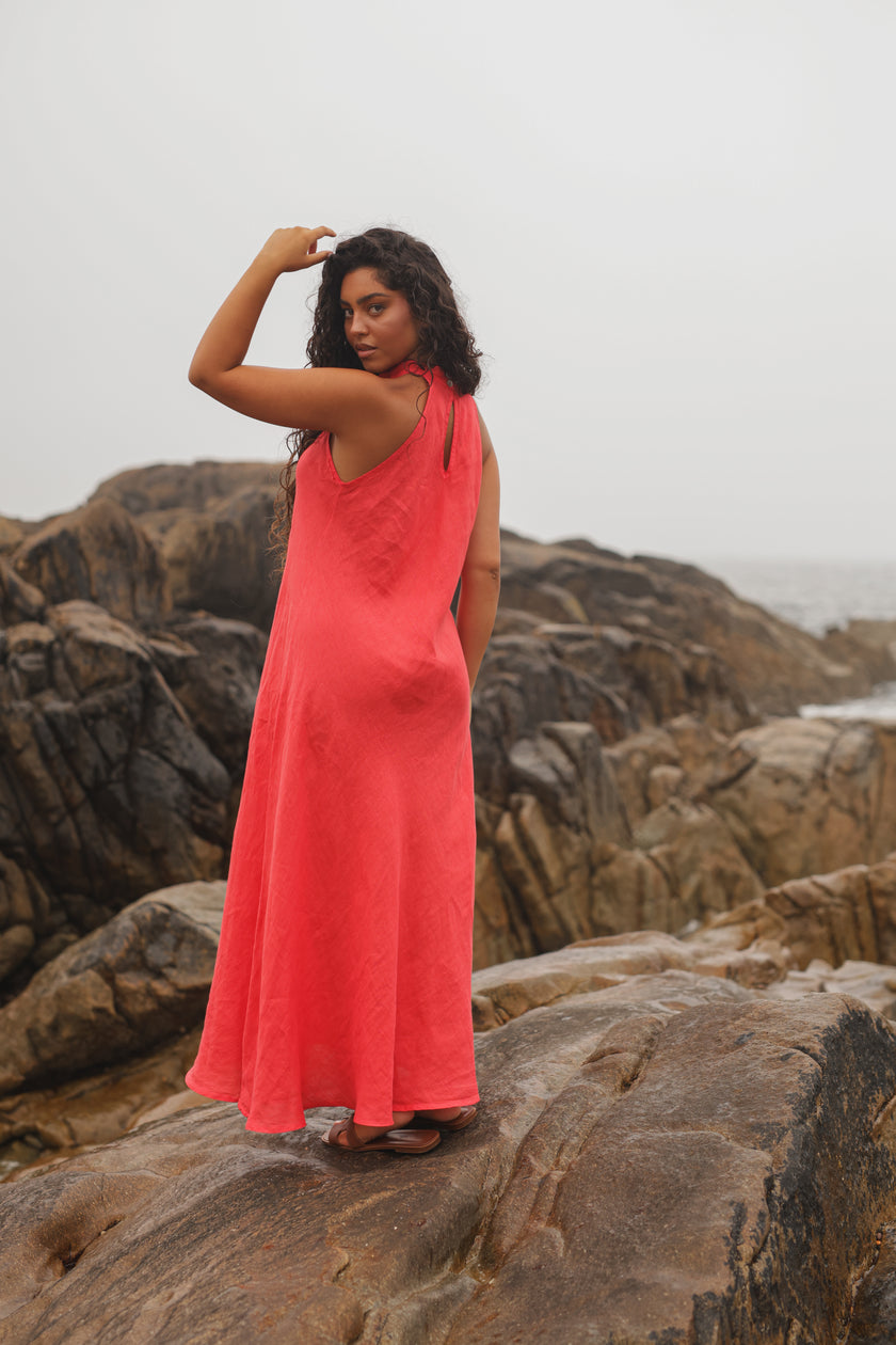 Vestido Linho Mare