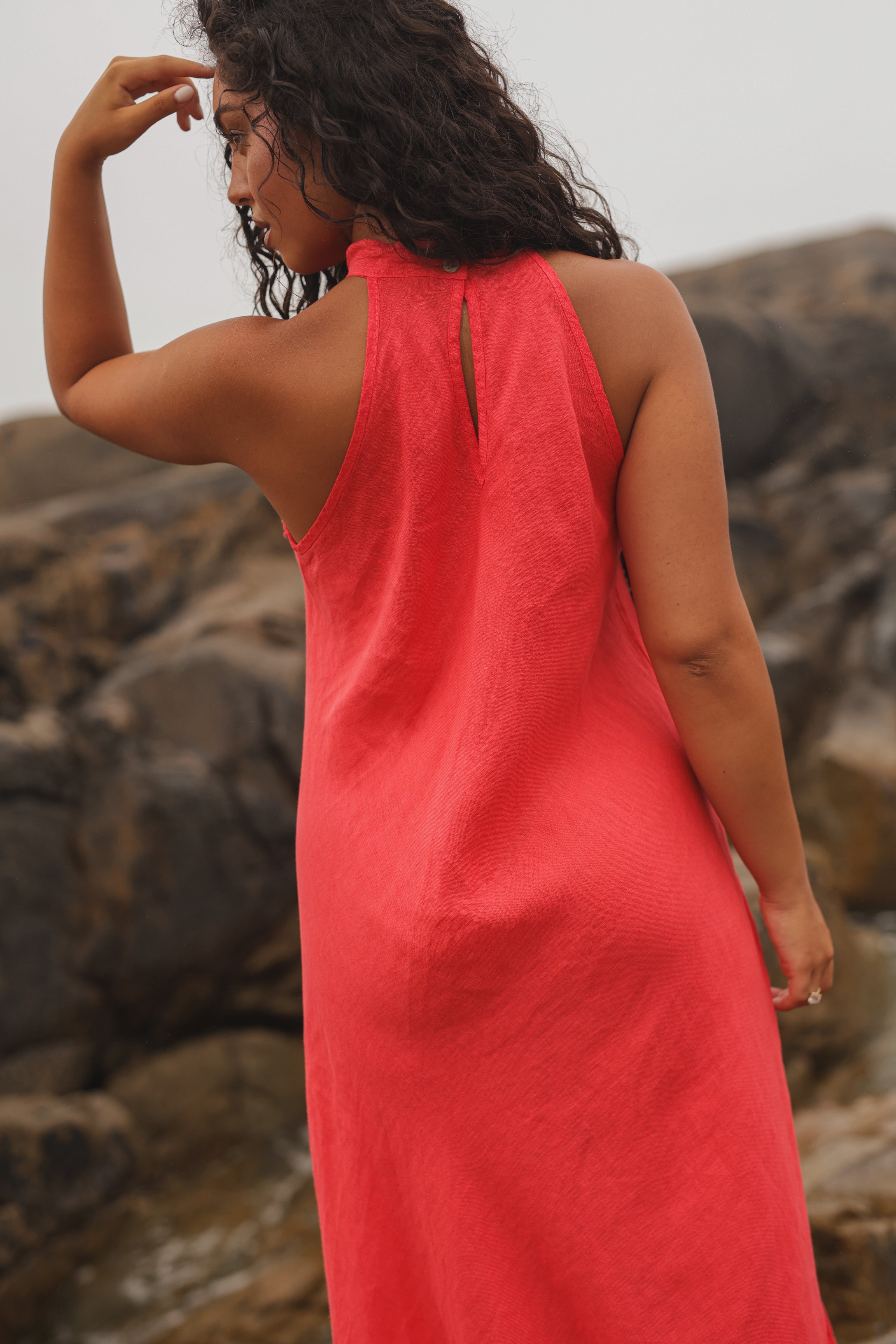 Vestido Linho Mare