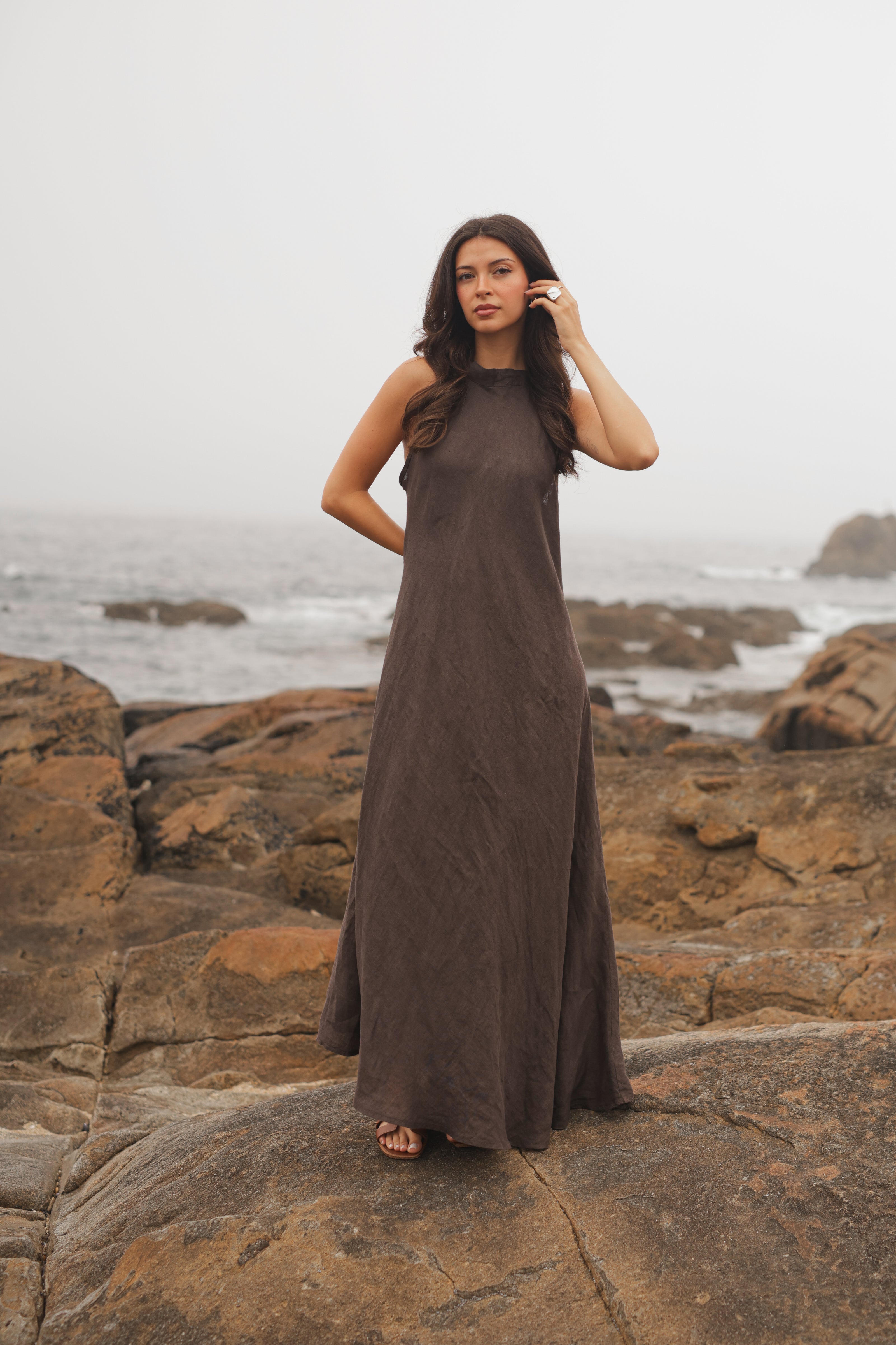Vestido Linho Mare