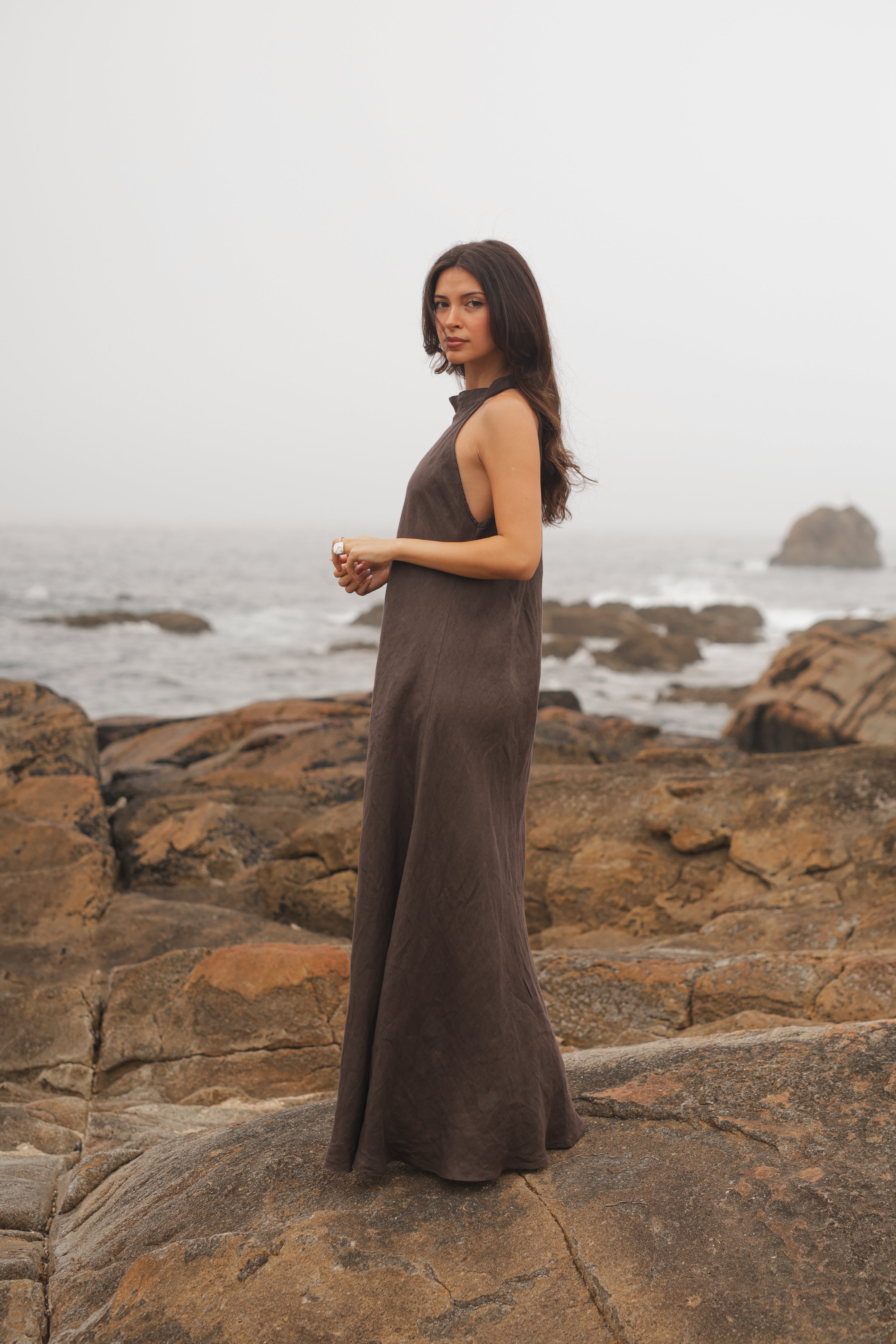 Vestido Linho Mare
