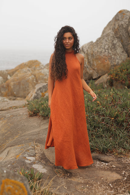 Vestido Linho Mare