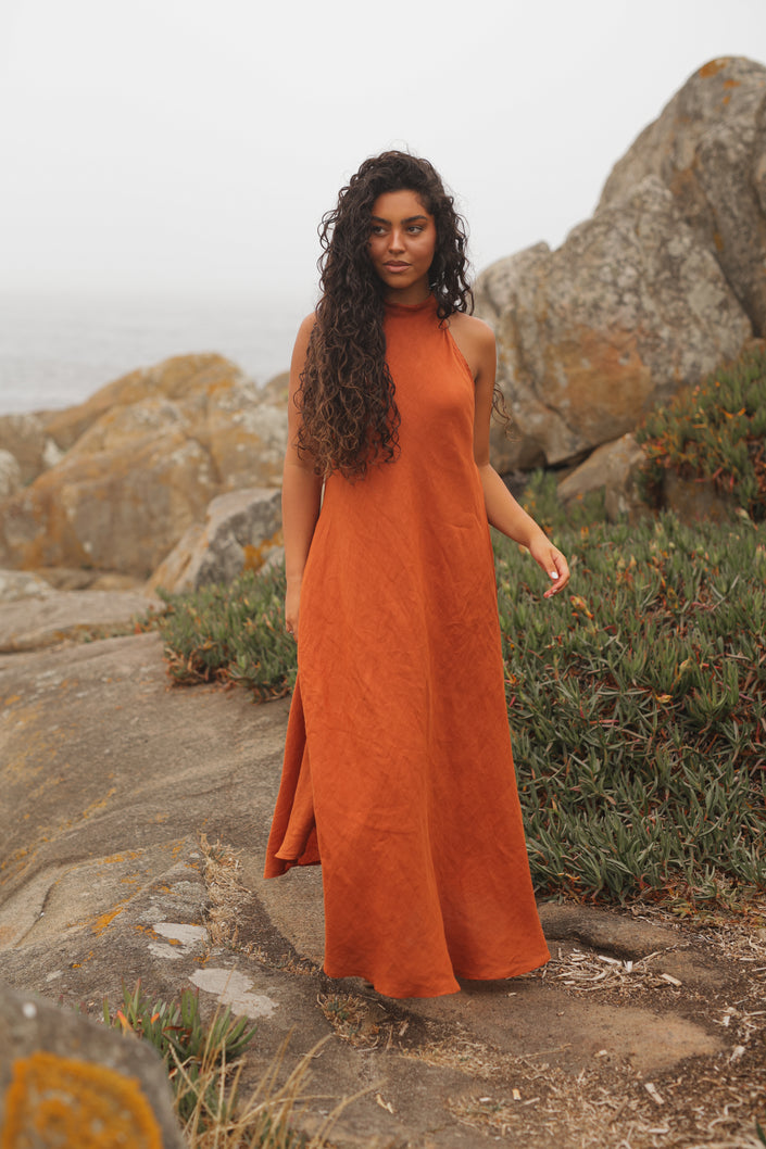 Vestido Linho Mare