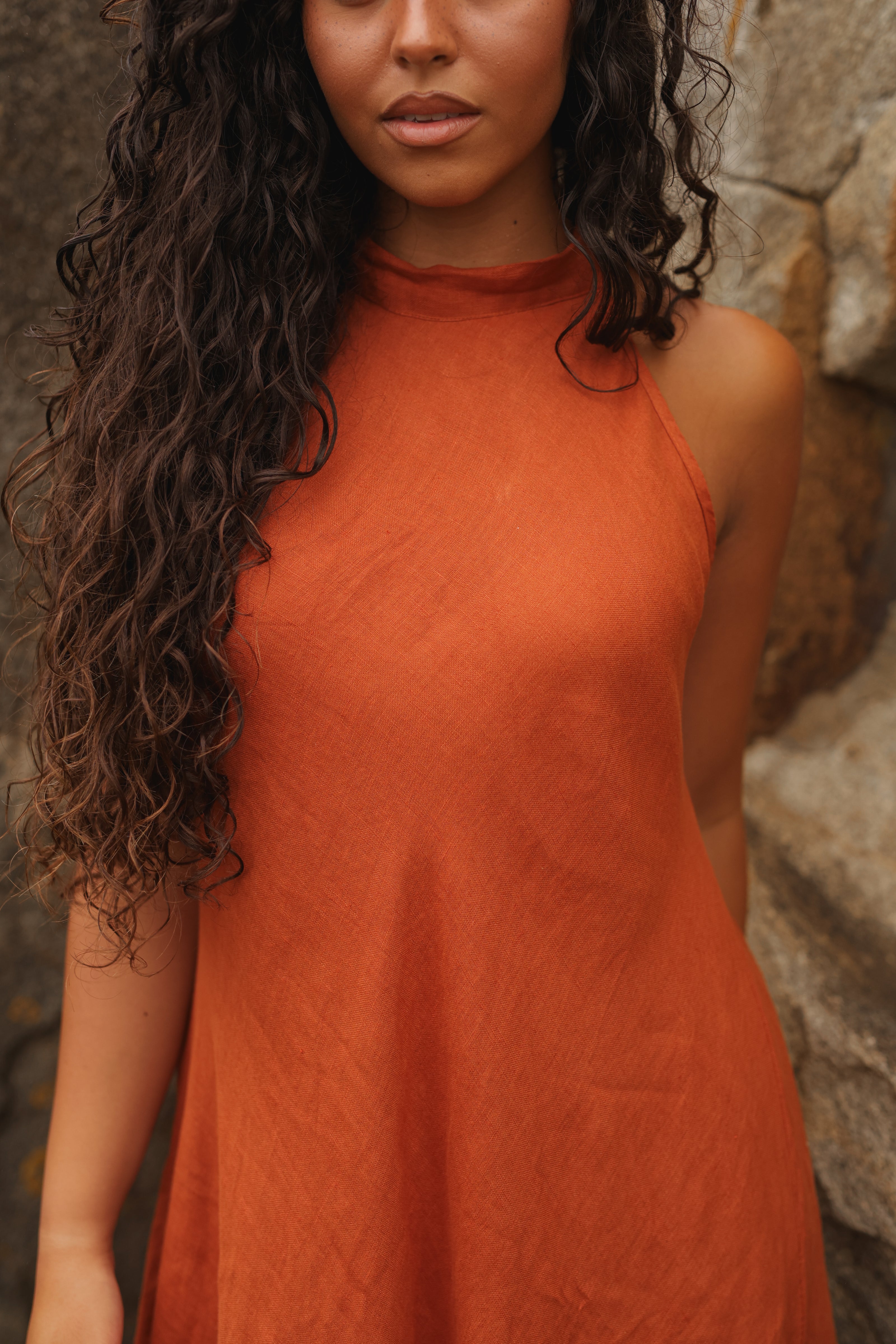 Vestido Linho Mare