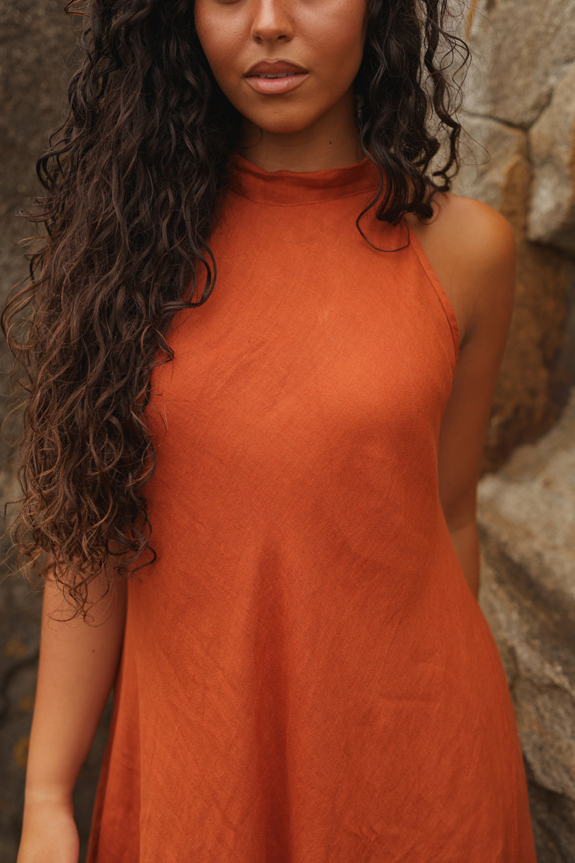 Vestido Linho Mare