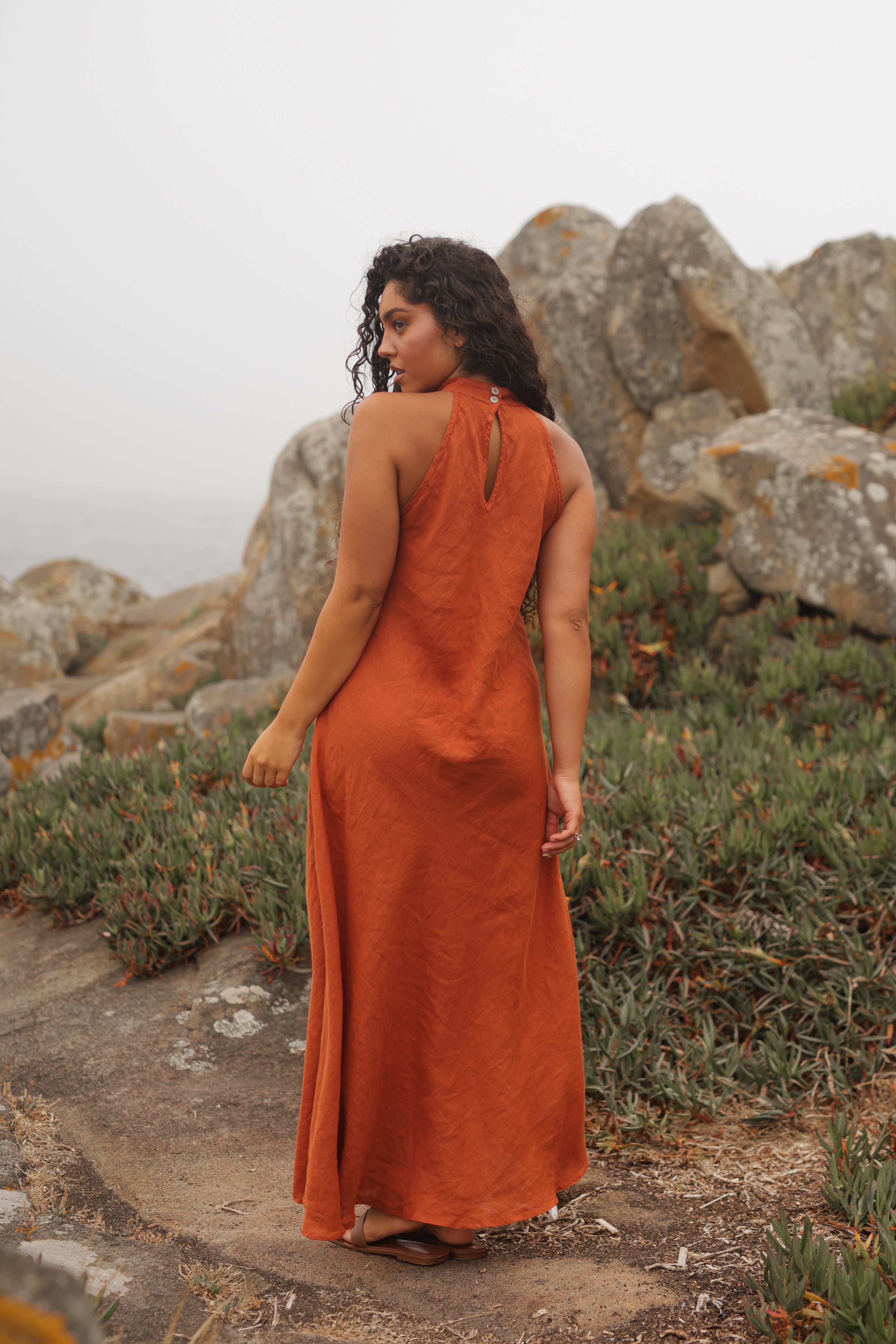 Vestido Linho Mare