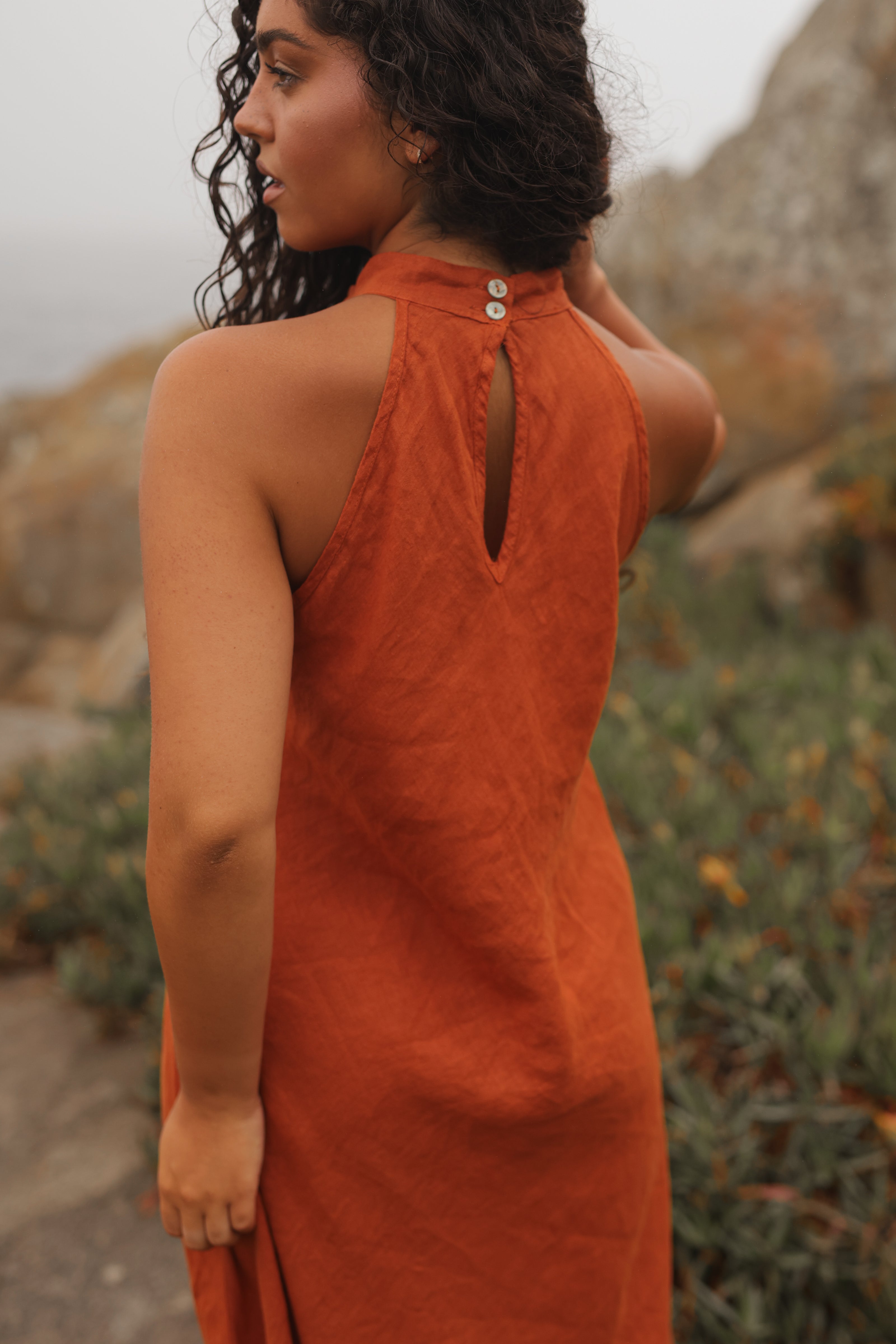 Vestido Linho Mare