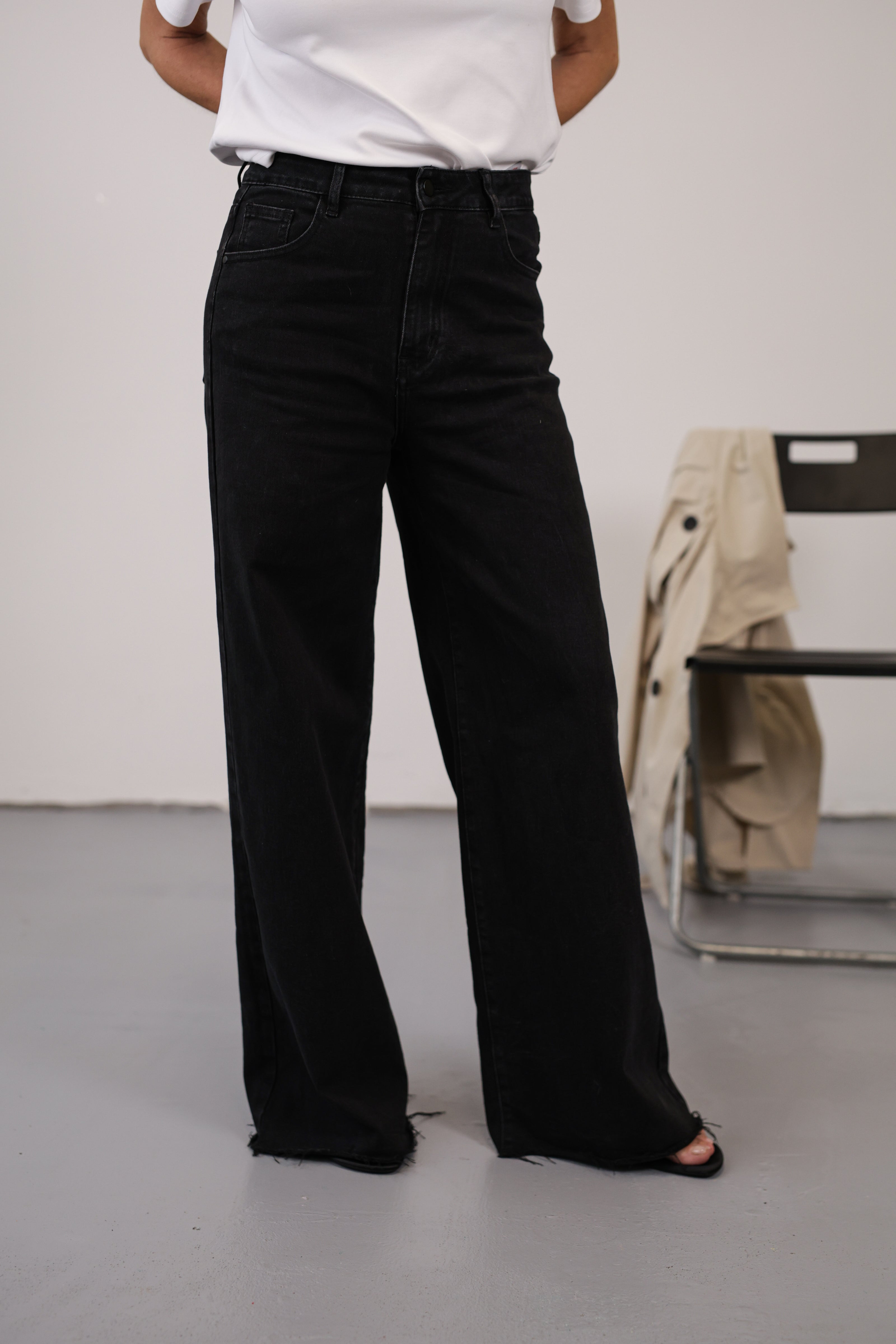 Wide Leg Trousers