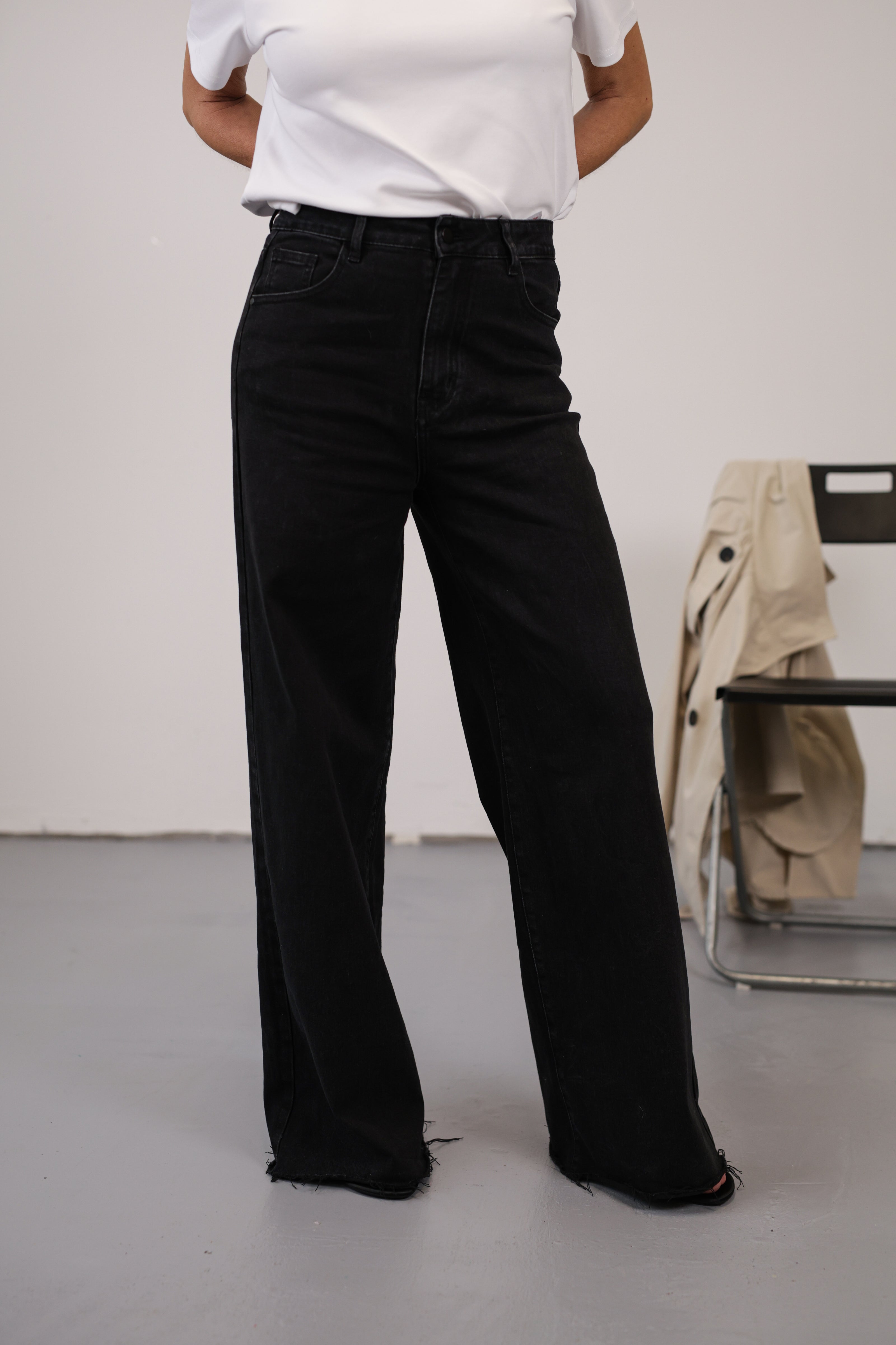 Wide Leg Trousers
