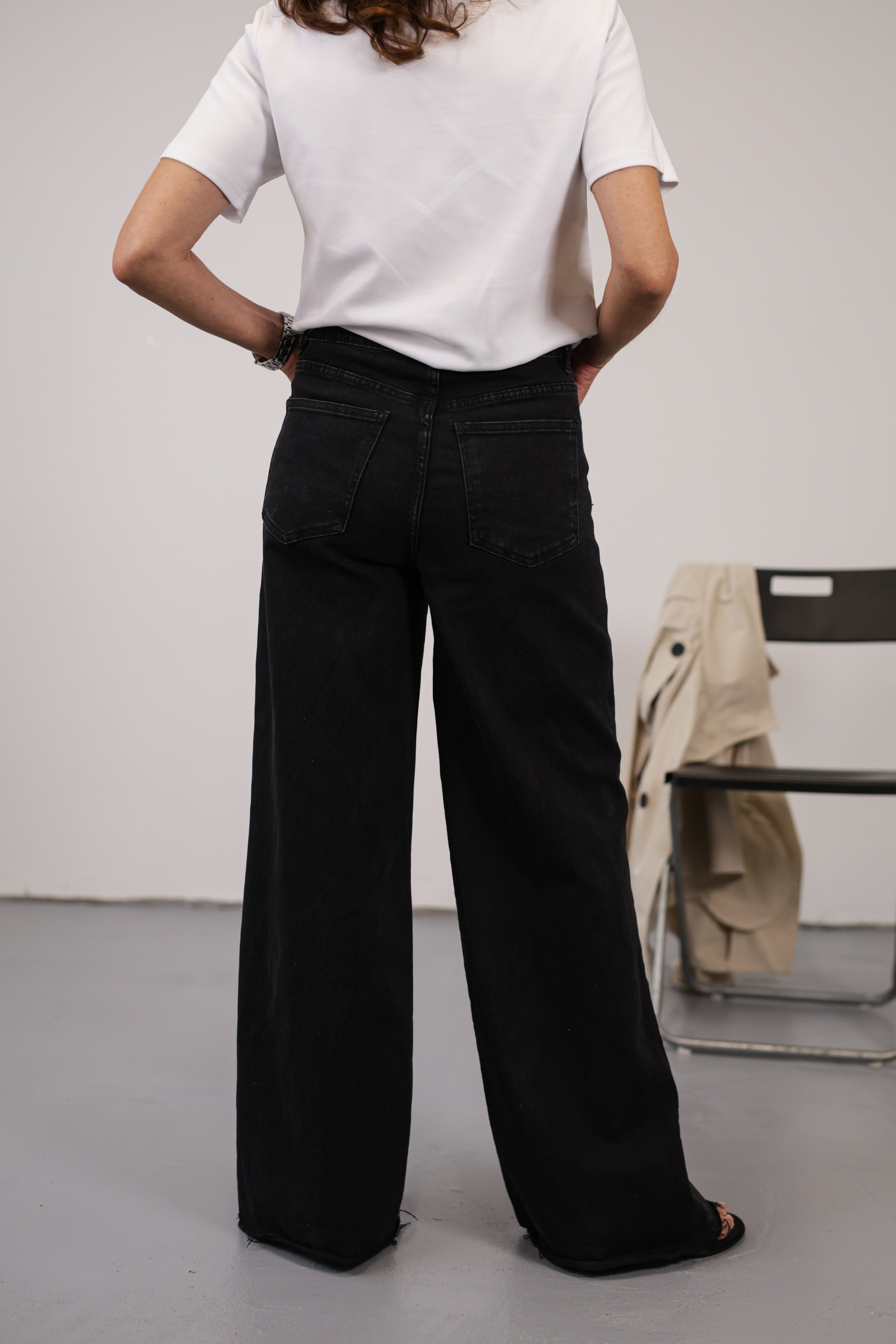 Wide Leg Trousers