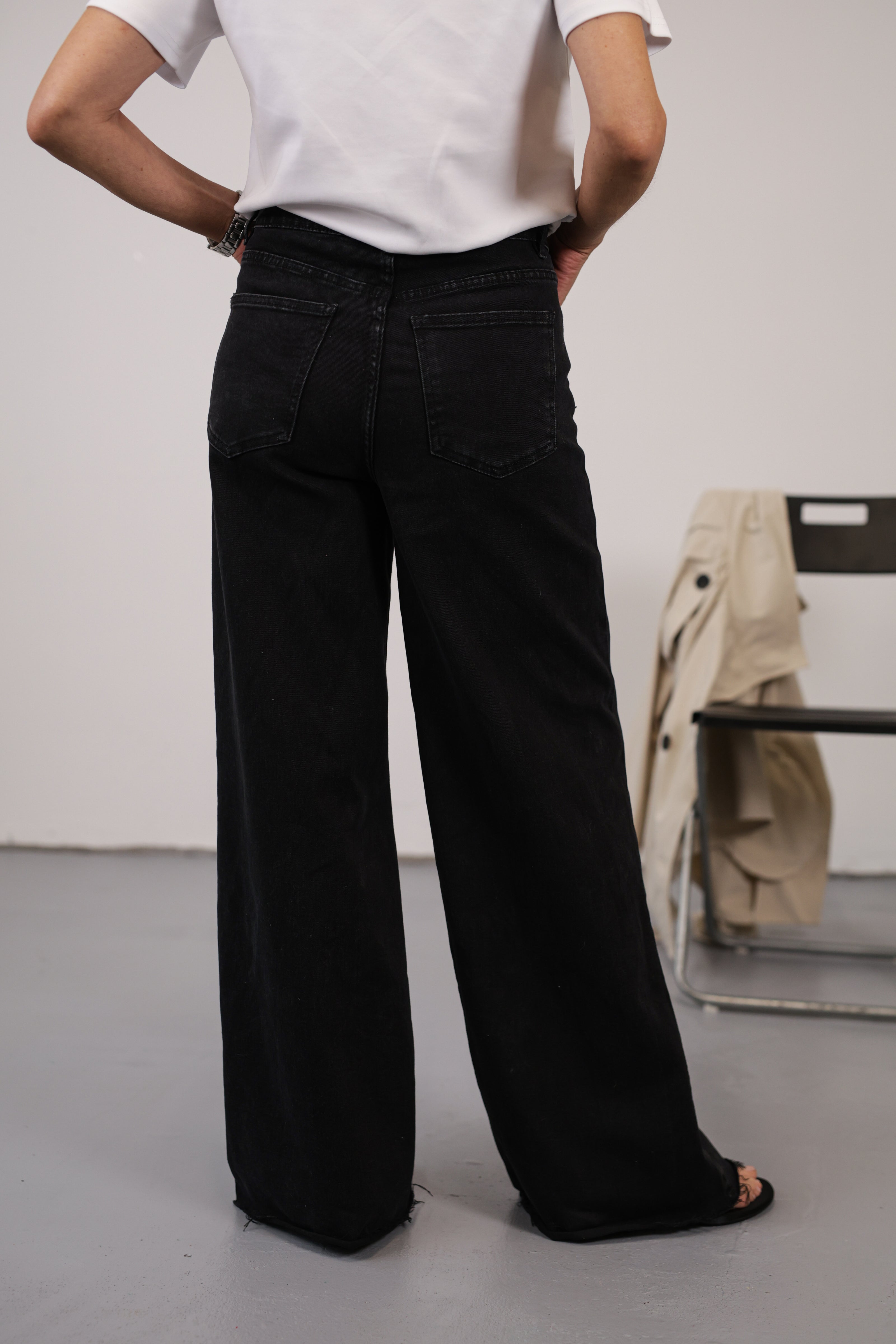 Wide Leg Trousers