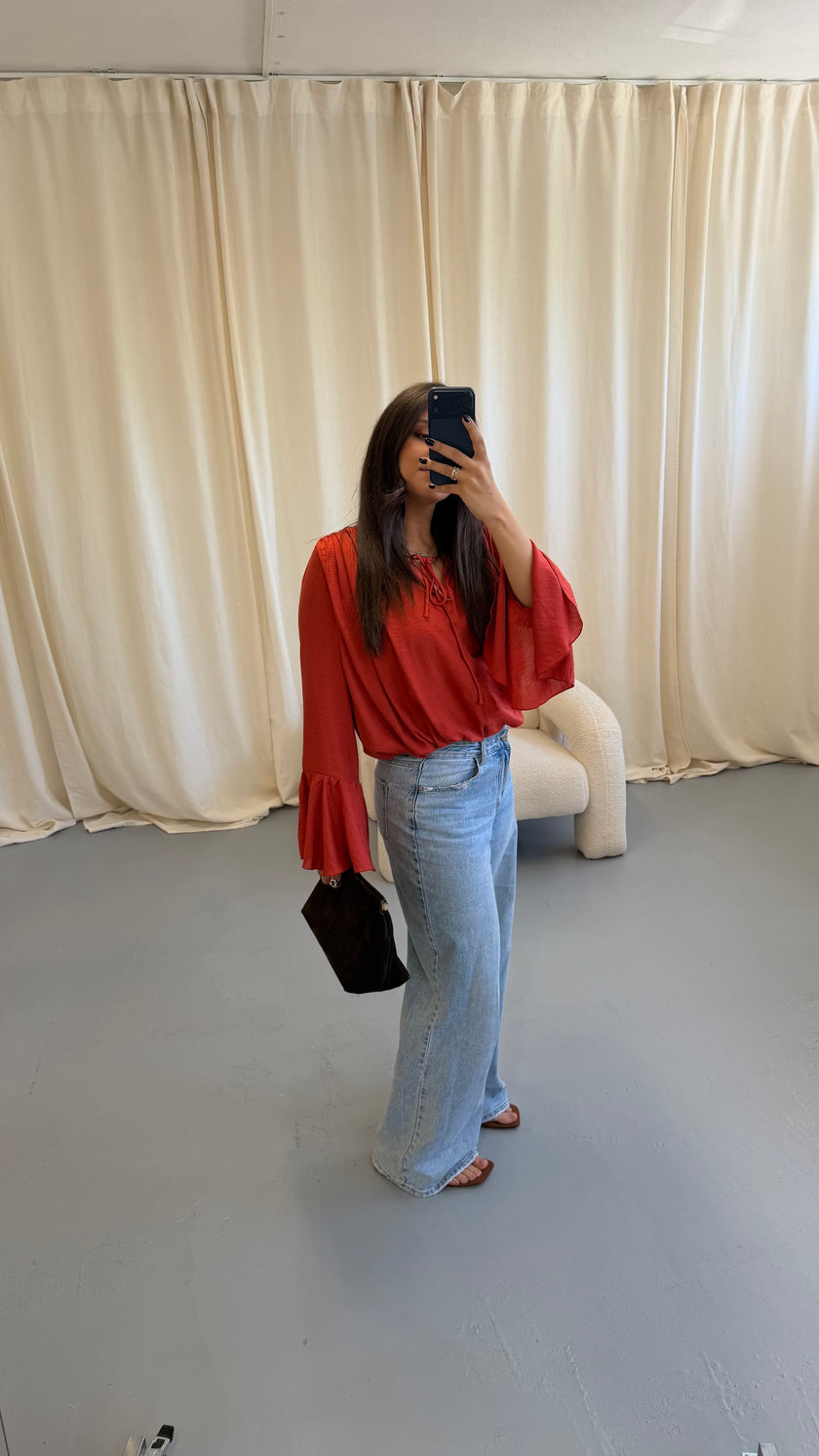 Carmine Blouse