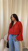Carmine Blouse
