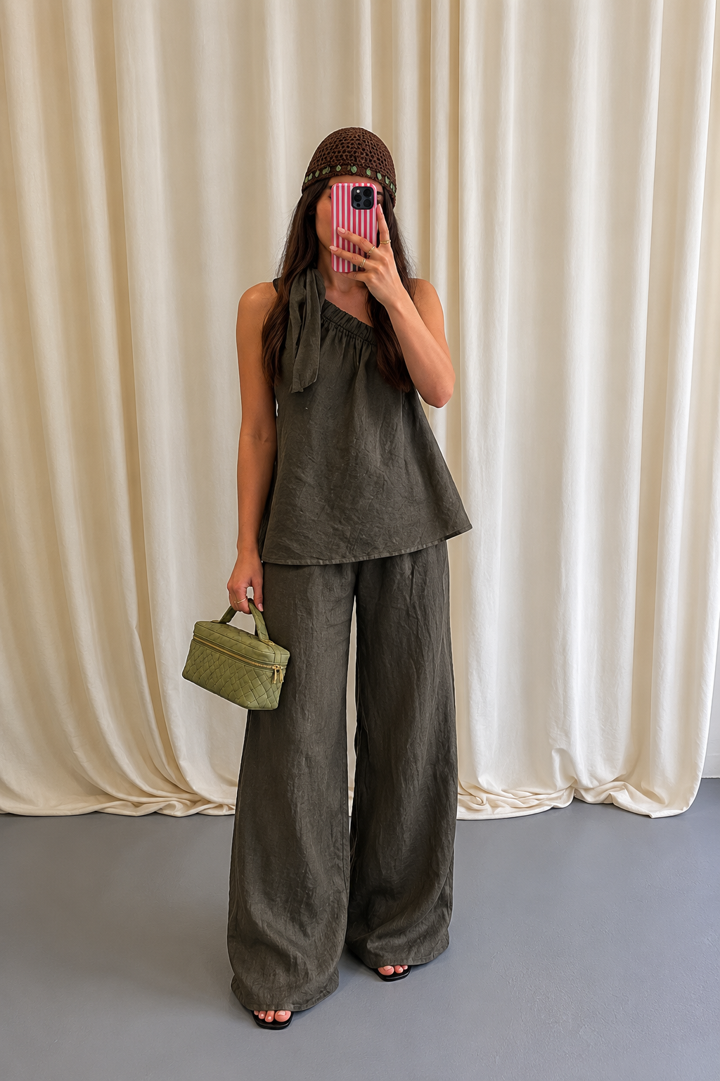 Conjunto Linho Top